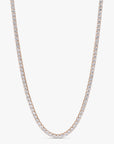 Round Tennis Necklace