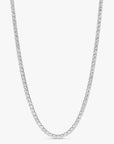 Round Tennis Necklace