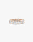 Vertical Oval Eternity Ring