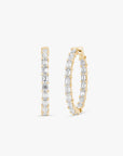 Emerald Hoops