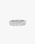 Vertical Oval Eternity Ring