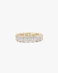 Vertical Oval Eternity Ring